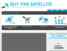 Tablet Screenshot of buythissatellite.org